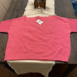 Off the shoulder sweater